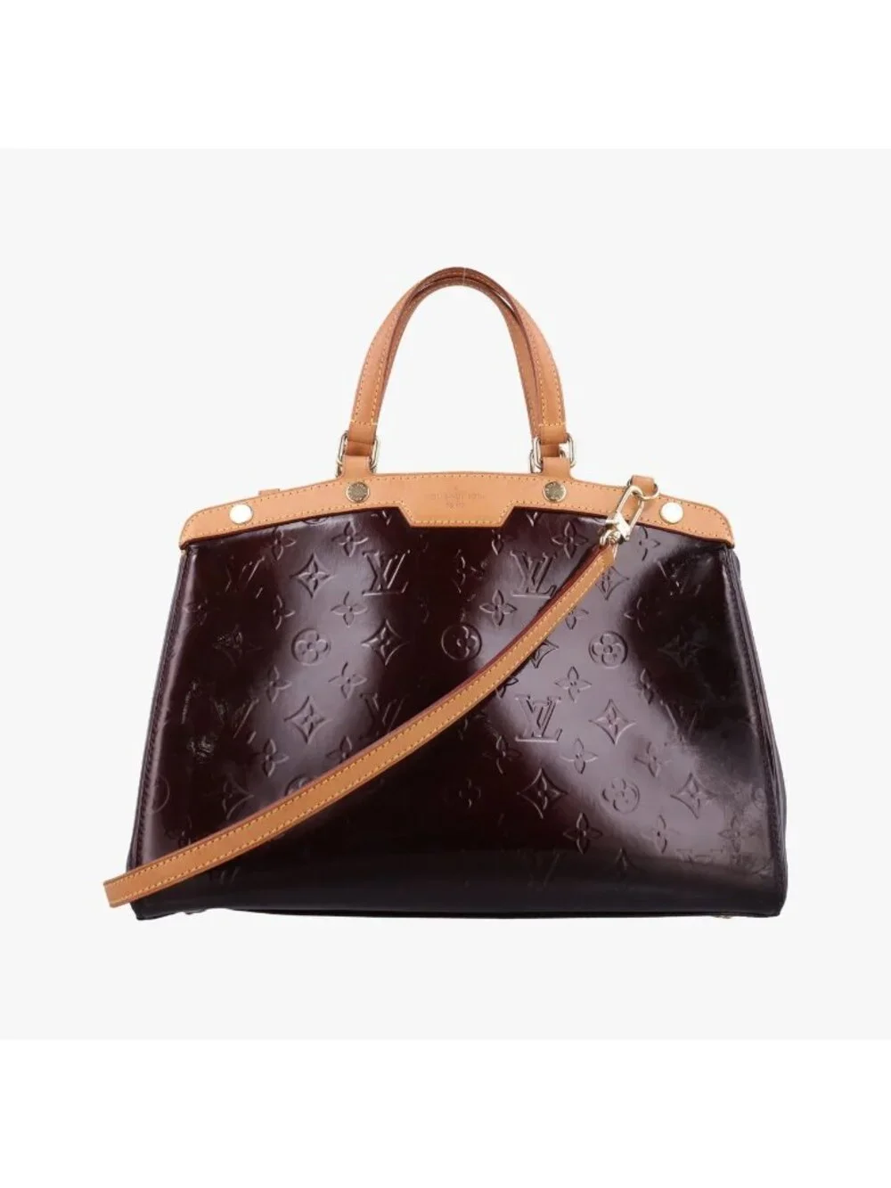 Louis Vuitton Blair MM Amarante Vernis Shoulder